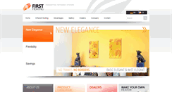 Desktop Screenshot of firstheating.com